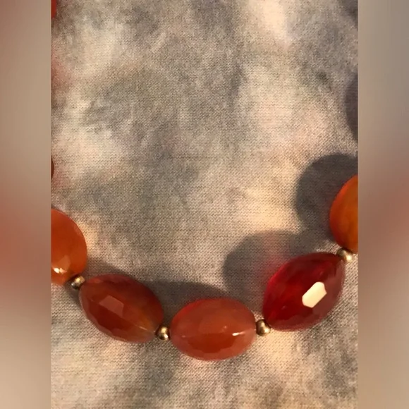 Carnelian necklace - Picture 6 of 7